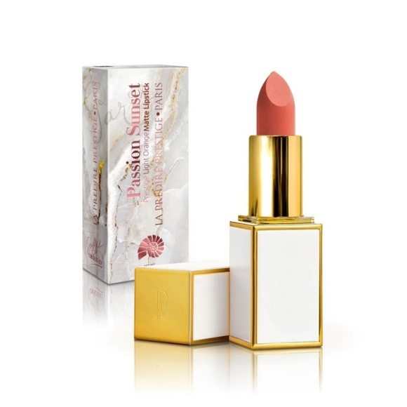 Predire Other - La Predire Prestige Passion Sunset, Light Orange Matte Lipstick #5